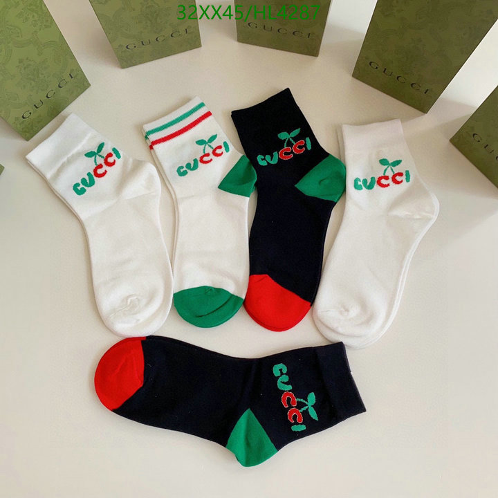 Sock-Gucci, Code: HL4287,$: 32USD