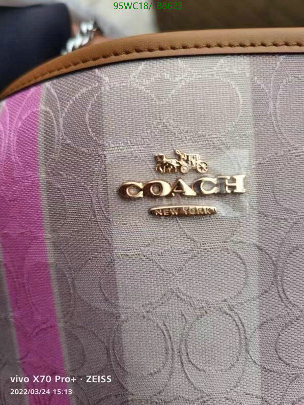 Coach Bag-(4A)-Tote-,Code: LB8623,$: 95USD