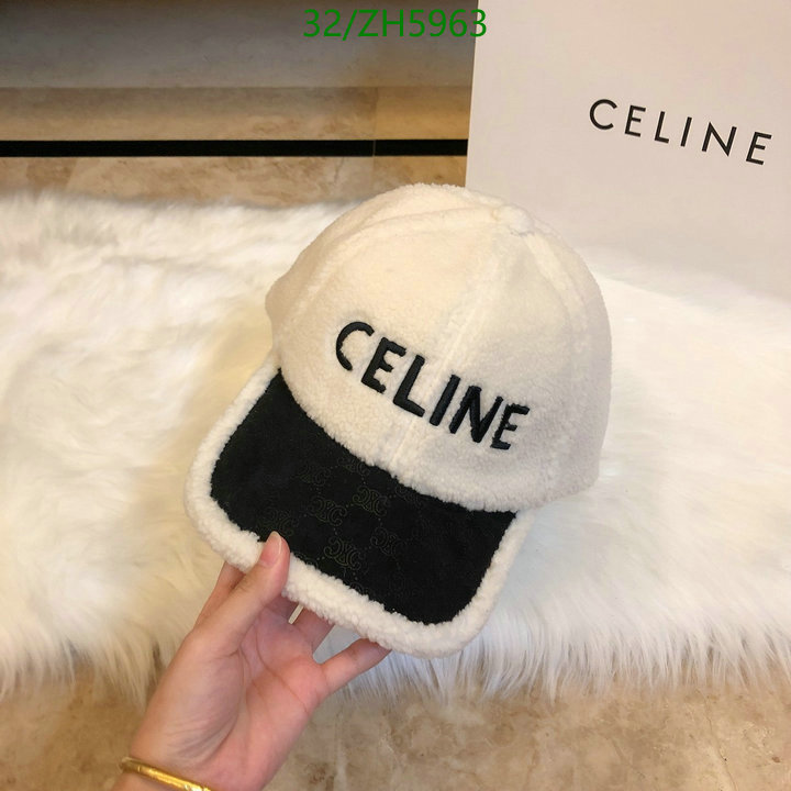 Cap -(Hat)-CELINE, Code: ZH5963,$: 32USD