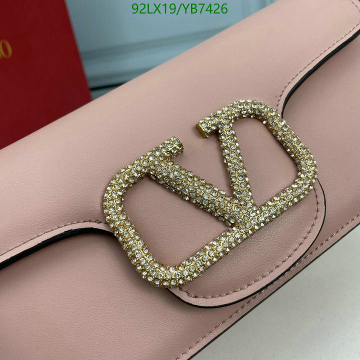 Valentino Bag-(4A)-LOC-V Logo ,Code: YB7426,$: 92USD
