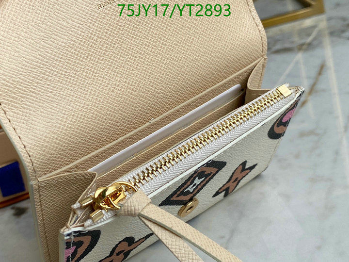 LV Bags-(Mirror)-Wallet-,Code: YT2893,$: 75USD