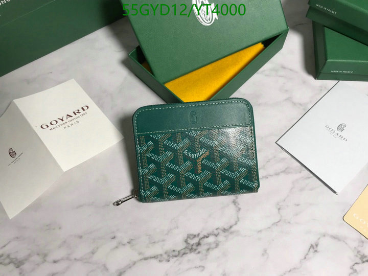 Goyard Bag-(4A)-Wallet-,Code: YT4000,$: 55USD