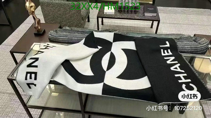 Scarf-Chanel, Code: HM1523,$: 32USD