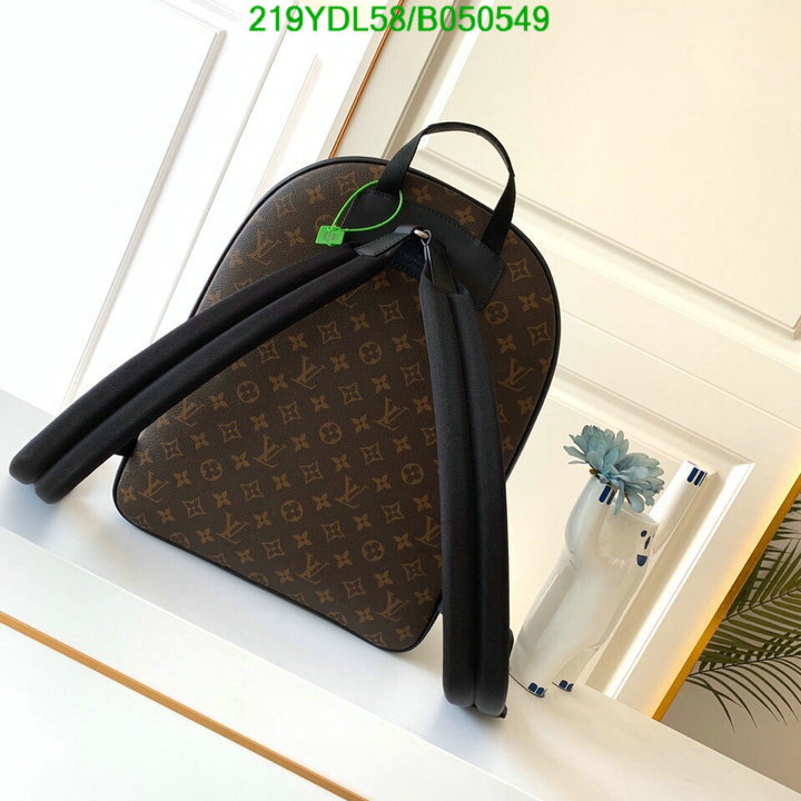 LV Bags-(Mirror)-Backpack-,Code: B050549,$: 219USD