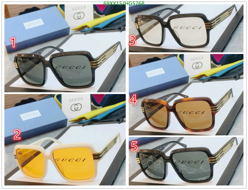 Glasses-Gucci, Code: HG5768,$: 69USD
