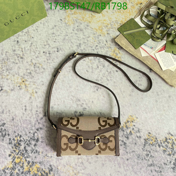 Gucci Bag-(Mirror)-Diagonal-,Code: RB1798,$: 179USD