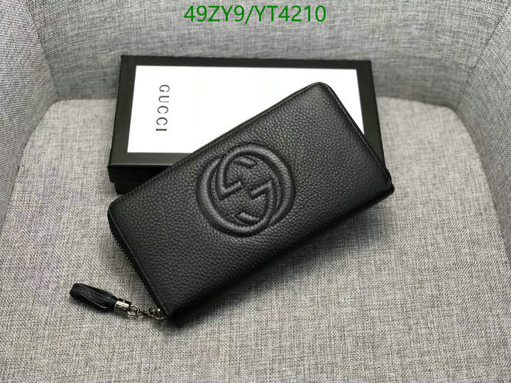 Gucci Bag-(4A)-Wallet-,Code: YT4210,$: 49USD