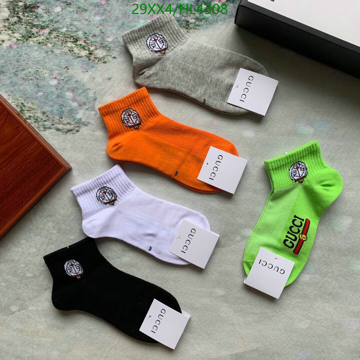 Sock-Gucci, Code: HL4308,$: 29USD