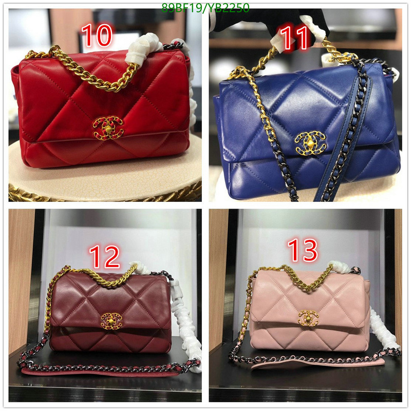 Chanel Bags ( 4A )-Diagonal-,Code: YB2250,$: 89USD