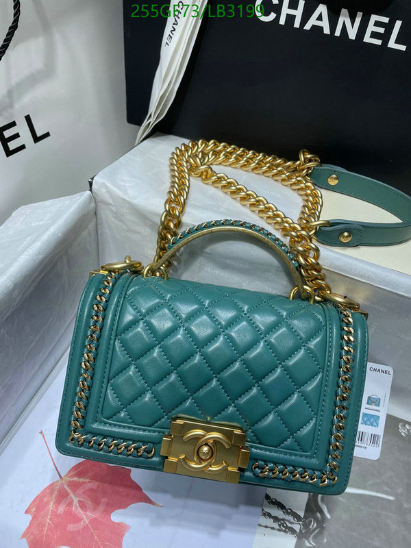 Chanel Bags -(Mirror)-Le Boy,Code: LB3199,$: 255USD