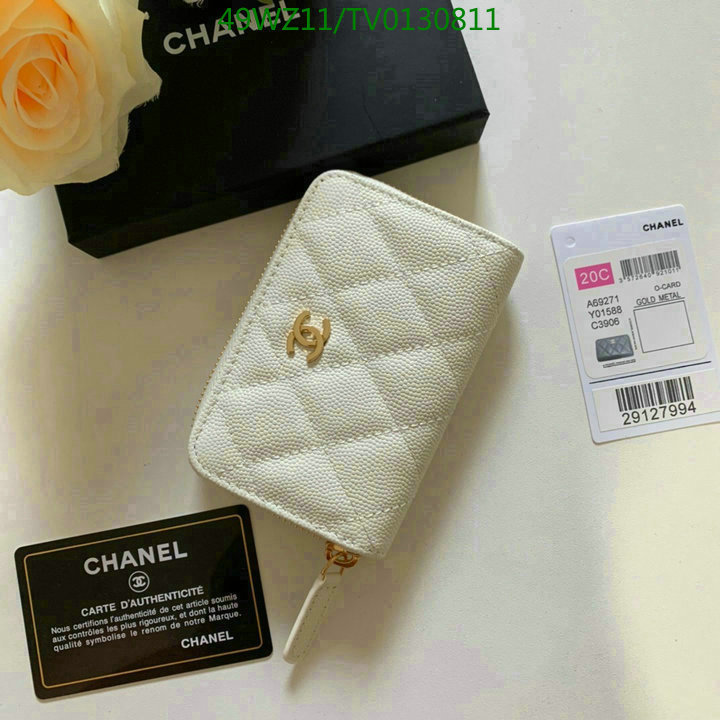 Chanel Bags ( 4A )-Wallet-,Code: TV0130811,$: 49USD