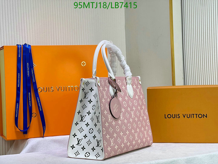 LV Bags-(4A)-Handbag Collection-,Code: LB7415,$: 95USD