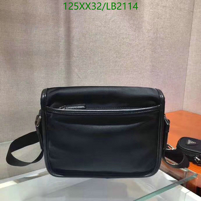 Prada Bag-(Mirror)-Diagonal-,Code: LB2114,$: 125USD