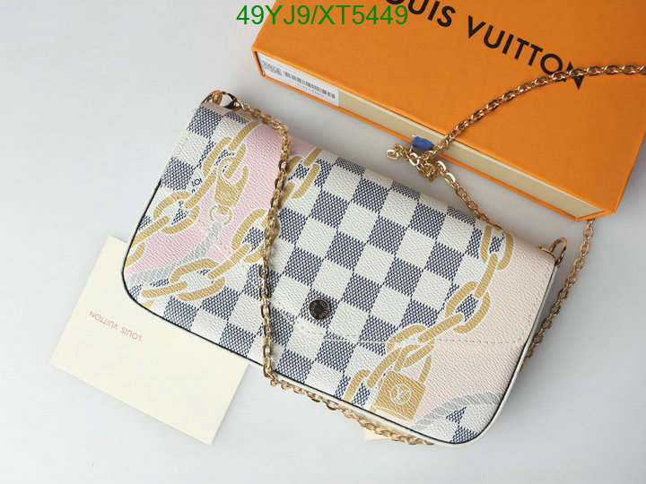 LV Bags-(4A)-Wallet-,Code: XT5449,$: 49USD