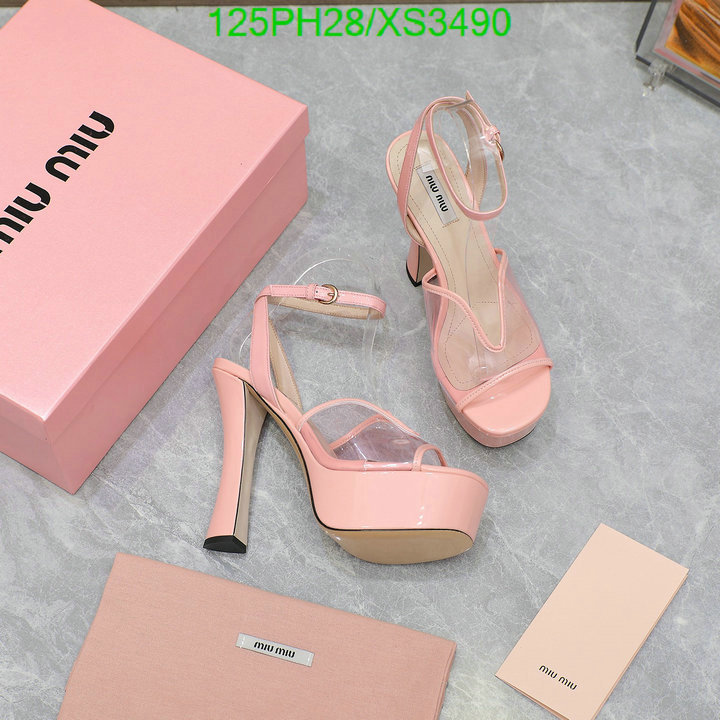 Women Shoes-Miu Miu, Code: XS3490,$: 125USD