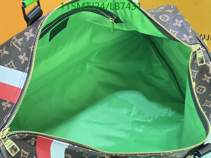 LV Bags-(4A)-Keepall BandouliRe 45-50-,Code: LB7431,$: 115USD