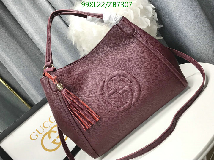 Gucci Bag-(4A)-Handbag-,Code: ZB7307,$: 99USD