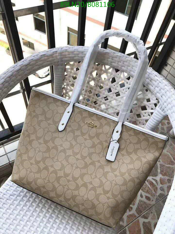 Coach Bag-(4A)-Tote-,Code: B081106,$: 89USD