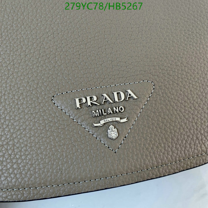 Prada Bag-(Mirror)-Diagonal-,Code: HB5267,$: 279USD