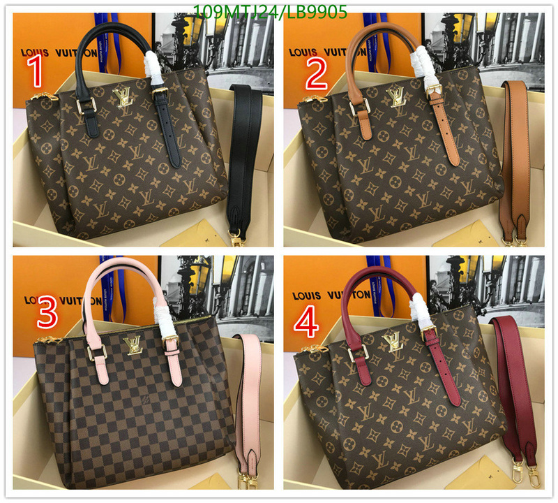 LV Bags-(4A)-Handbag Collection-,Code: LB9905,$: 109USD