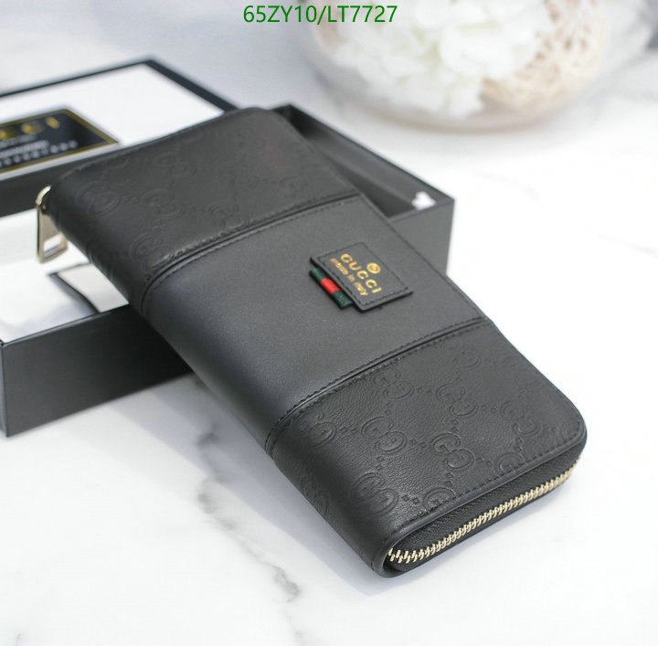 Gucci Bag-(4A)-Wallet-,Code: LT7727,$: 65USD