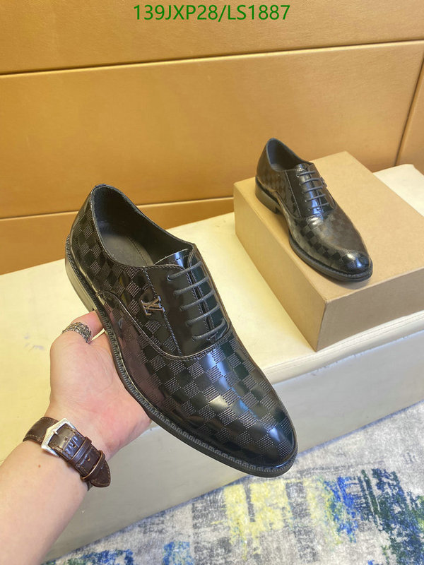 Mens high-quality leather shoes,Code: LS1887,$: 139USD