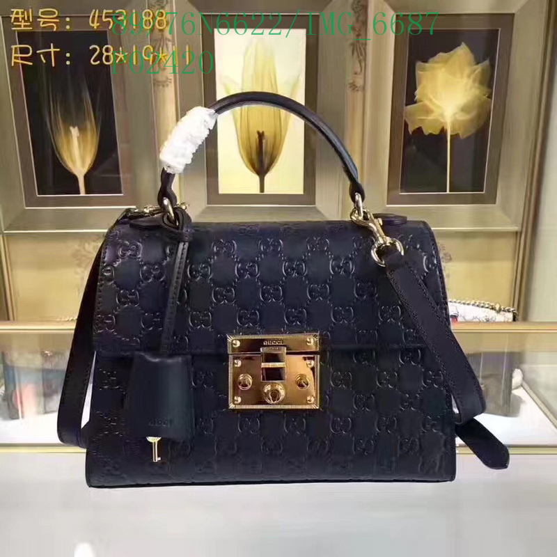 Gucci Bag-(4A)-Padlock-,Code: GGB120517,$: 99USD