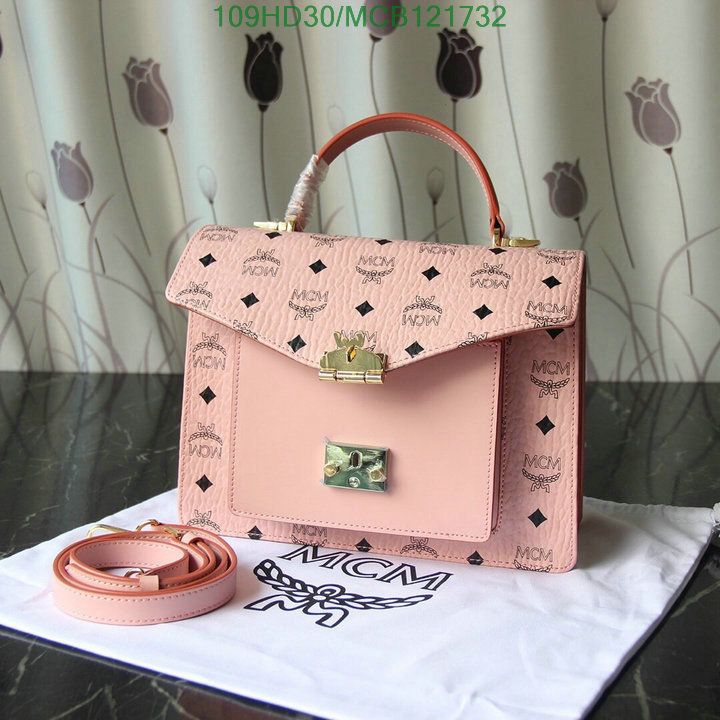 MCM Bag-(Mirror)-Diagonal-,Code: MCB121732,$: 109USD