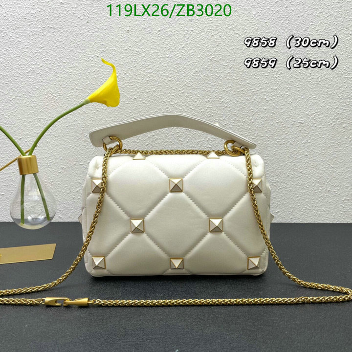 Valentino Bag-(4A)-Roman Stud-,Code: ZB3020,