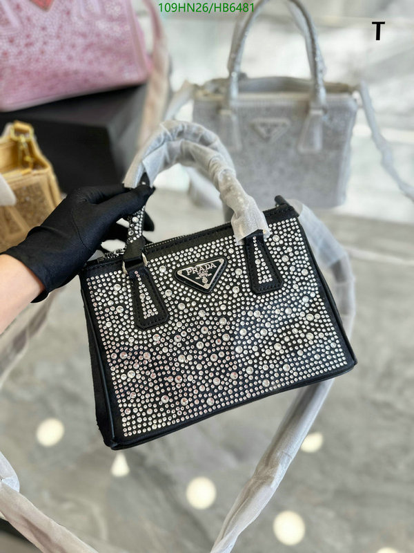 Prada Bag-(4A)-Diagonal-,Code: HB6481,$: 109USD