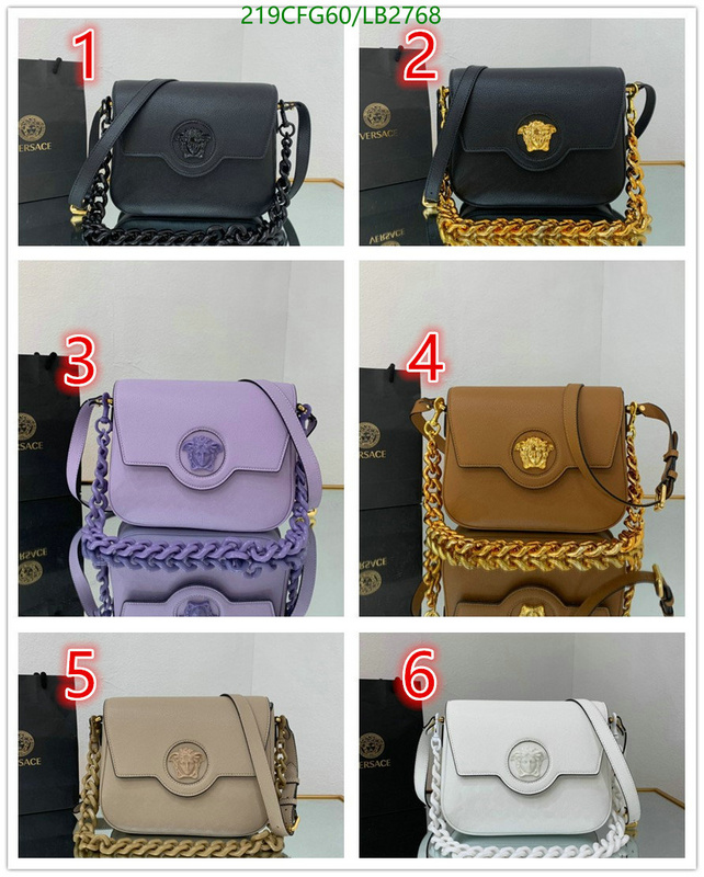 Versace Bag-(Mirror)-Diagonal-,Code: LB2768,$: 219USD