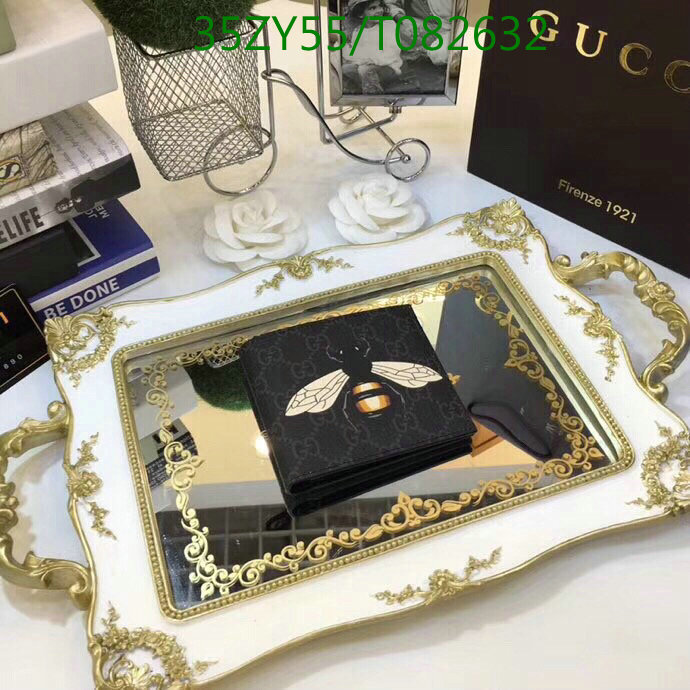 Gucci Bag-(4A)-Wallet-,Code: T082632,$:35USD