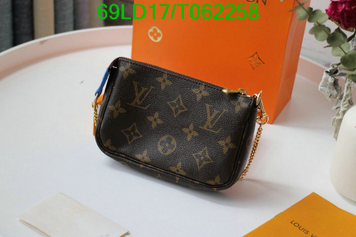 LV Bags-(Mirror)-Wallet-,Code: T062258,$: 69USD