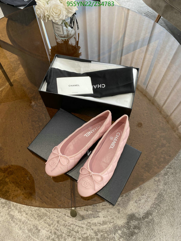 Chanel-Ballet Shoes,Code: ZS4783,$: 95USD