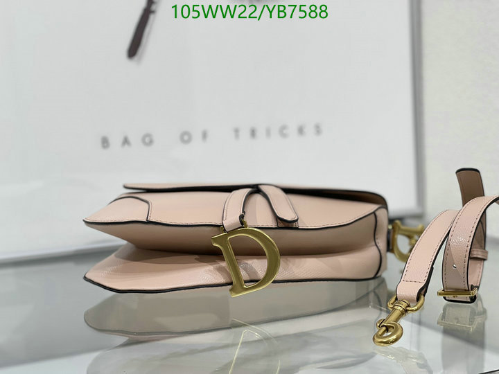 Dior Bags-(4A)-Saddle-,Code: YB7588,$: 105USD