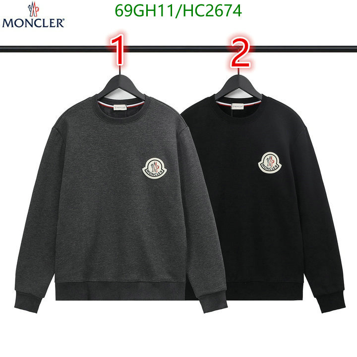 Clothing-Moncler, Code: HC2674,$: 69USD