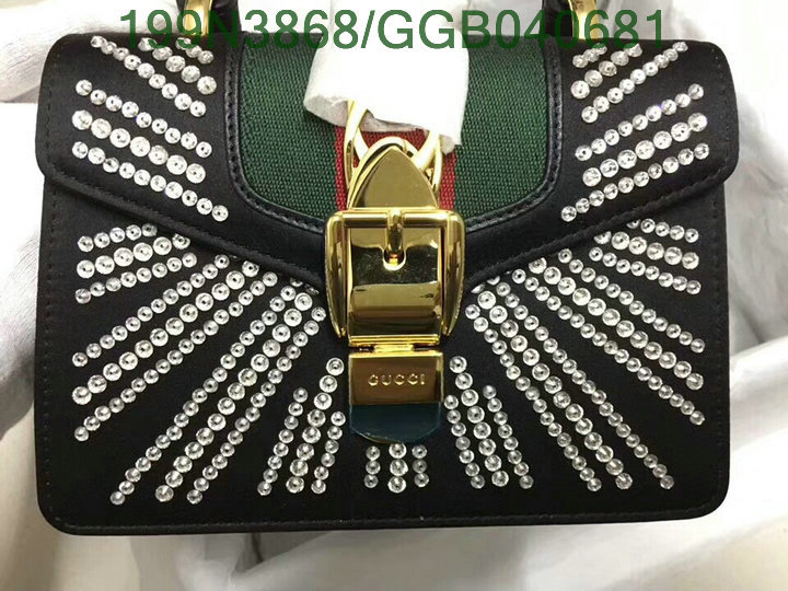 Gucci Bag-(Mirror)-Diagonal-,Code:GGB040681,$: 199USD