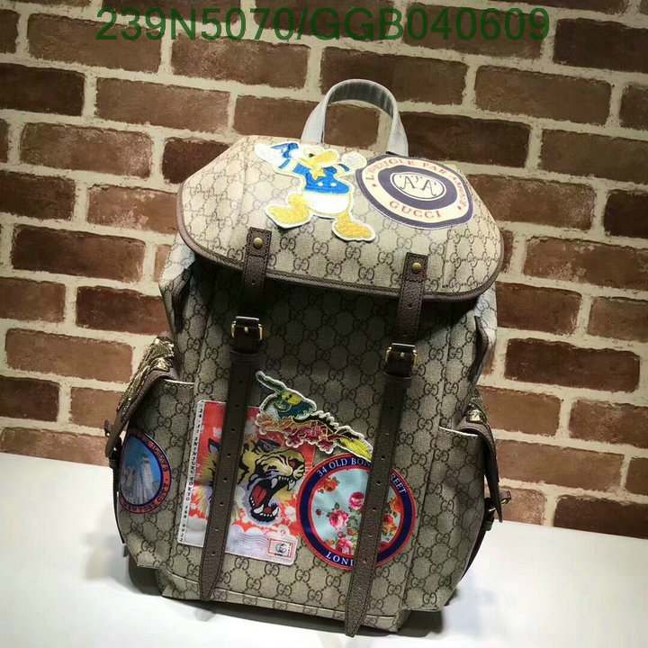 Gucci Bag-(Mirror)-Backpack-,Code:GGB040609,$:239USD