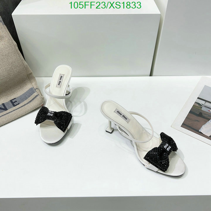 Women Shoes-Miu Miu, Code: XS1833,$: 105USD
