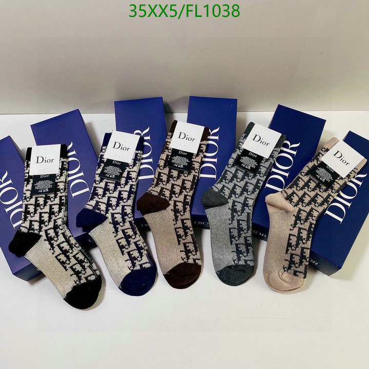 Sock-Dior,Code: FL1038,$: 35USD