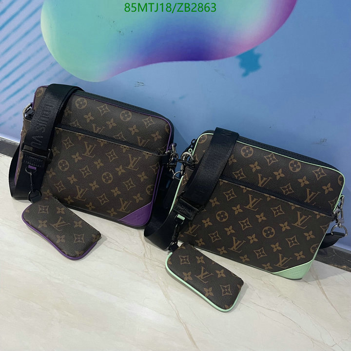 LV Bags-(4A)-Pochette MTis Bag-Twist-,Code: ZB2863,$: 85USD