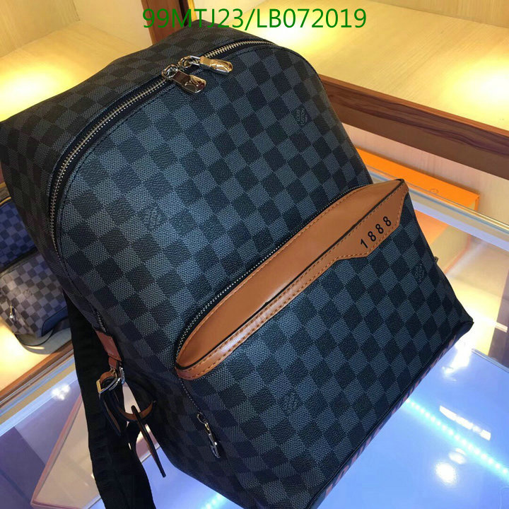 LV Bags-(4A)-Backpack-,Code: LB072019,$:99USD