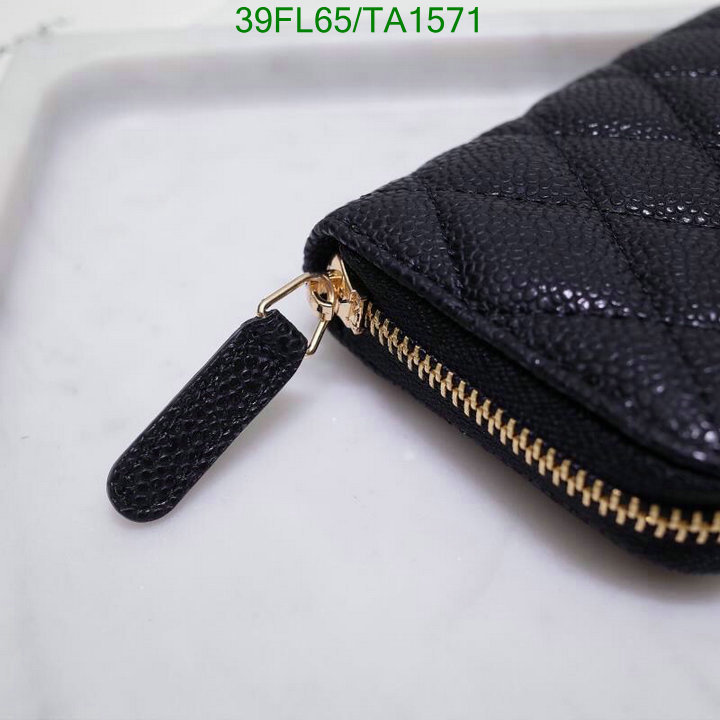 Chanel Bags ( 4A )-Wallet-,Code: TA1571,$: 39USD