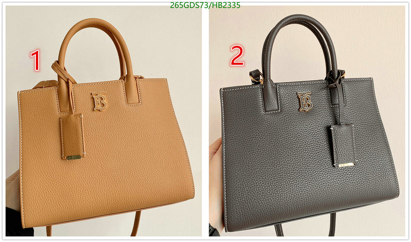 Burberry Bag-(Mirror)-Handbag-,Code: HB2335,$: 265USD