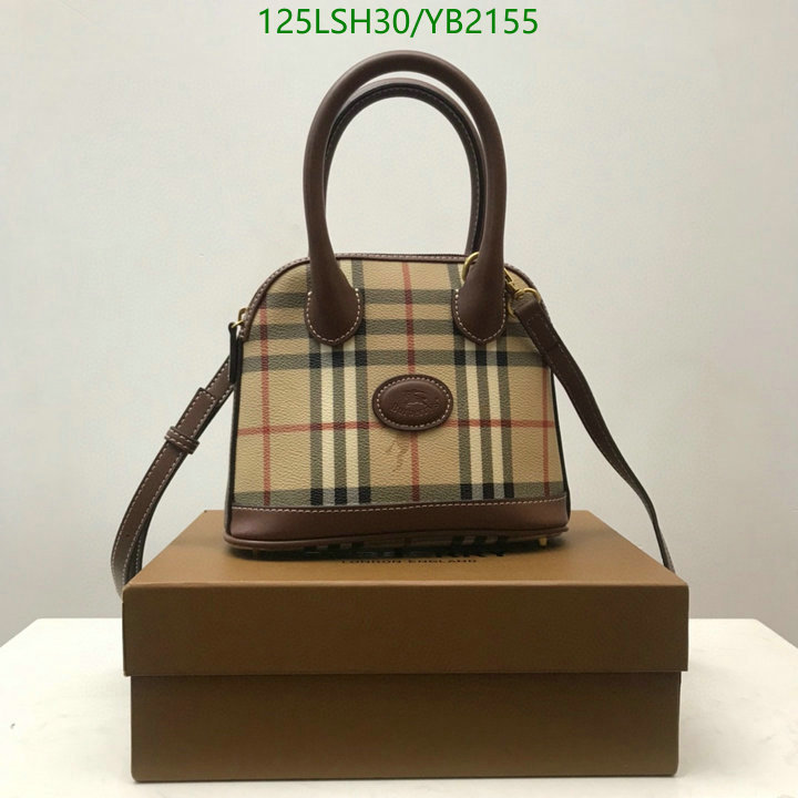 Burberry Bag-(Mirror)-Handbag-,Code: YB2155,$: 125USD