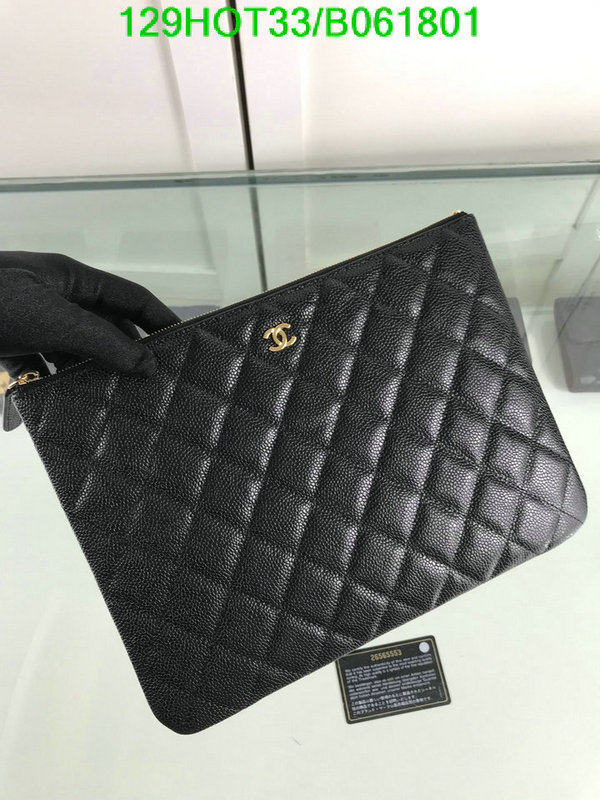 Chanel Bags -(Mirror)-Clutch-,Code: B061801,$: 129USD