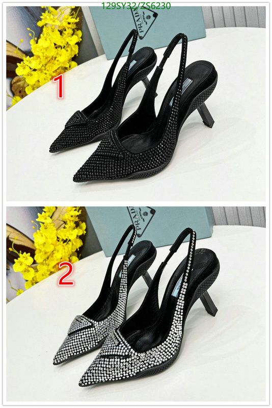Women Shoes-Prada, Code: ZS6230,$: 129USD