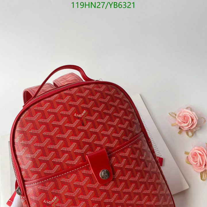 Goyard Bag-(4A)-Backpack-,Code: YB6321,$: 119USD