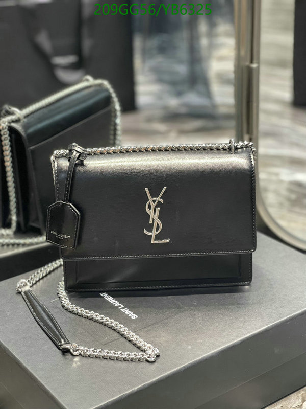 YSL Bag-(Mirror)-Kate-Solferino-Sunset-Jamie,Code: YB6325,$: 209USD