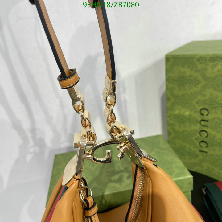 Gucci Bag-(4A)-Diagonal-,Code: ZB7080,$: 95USD